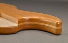 Close-up of alder/maple/alder body