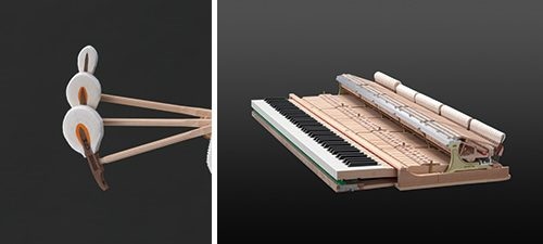 5. Inovovaná produkce kladívek nabízí výjimečný tón, propracovaná klavírní mechanika přináší citlivější úhoz