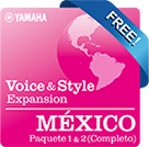 Mexican (Data kompatibilní s programem Yamaha Expansion Manager)