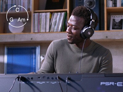 PSR-E583 Obrázek s možnostmi funkce Auto Chord Play