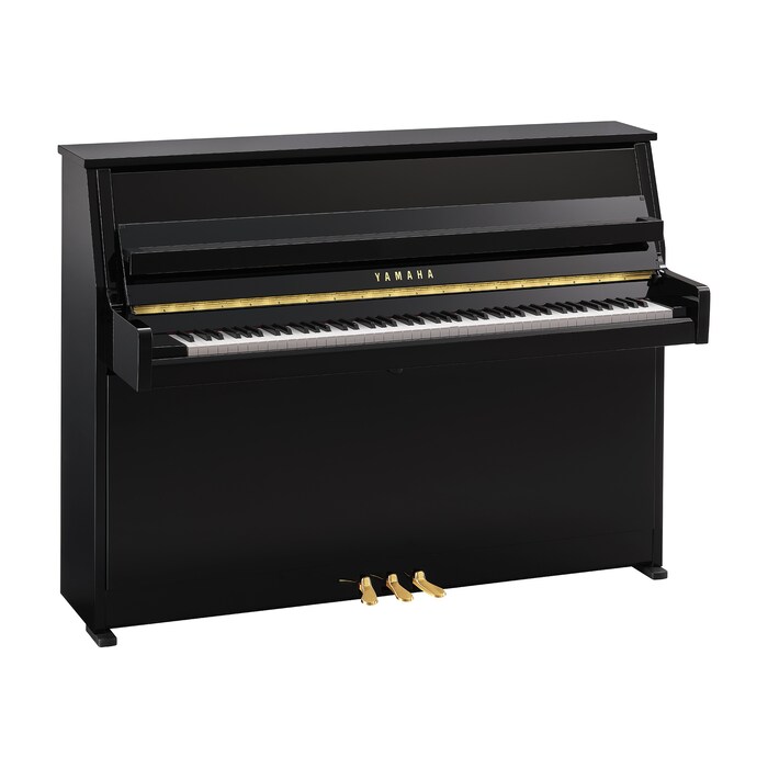 Yamaha B10, leštěný eben, pohled zepředu