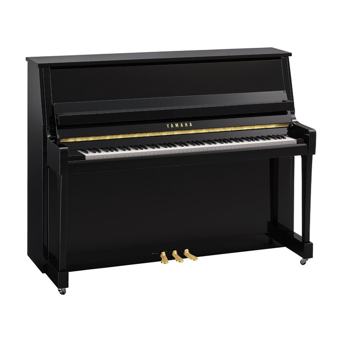 Yamaha B20, leštěný eben, pohled zepředu