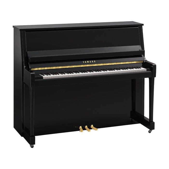 Yamaha B30, leštěný eben, pohled zepředu