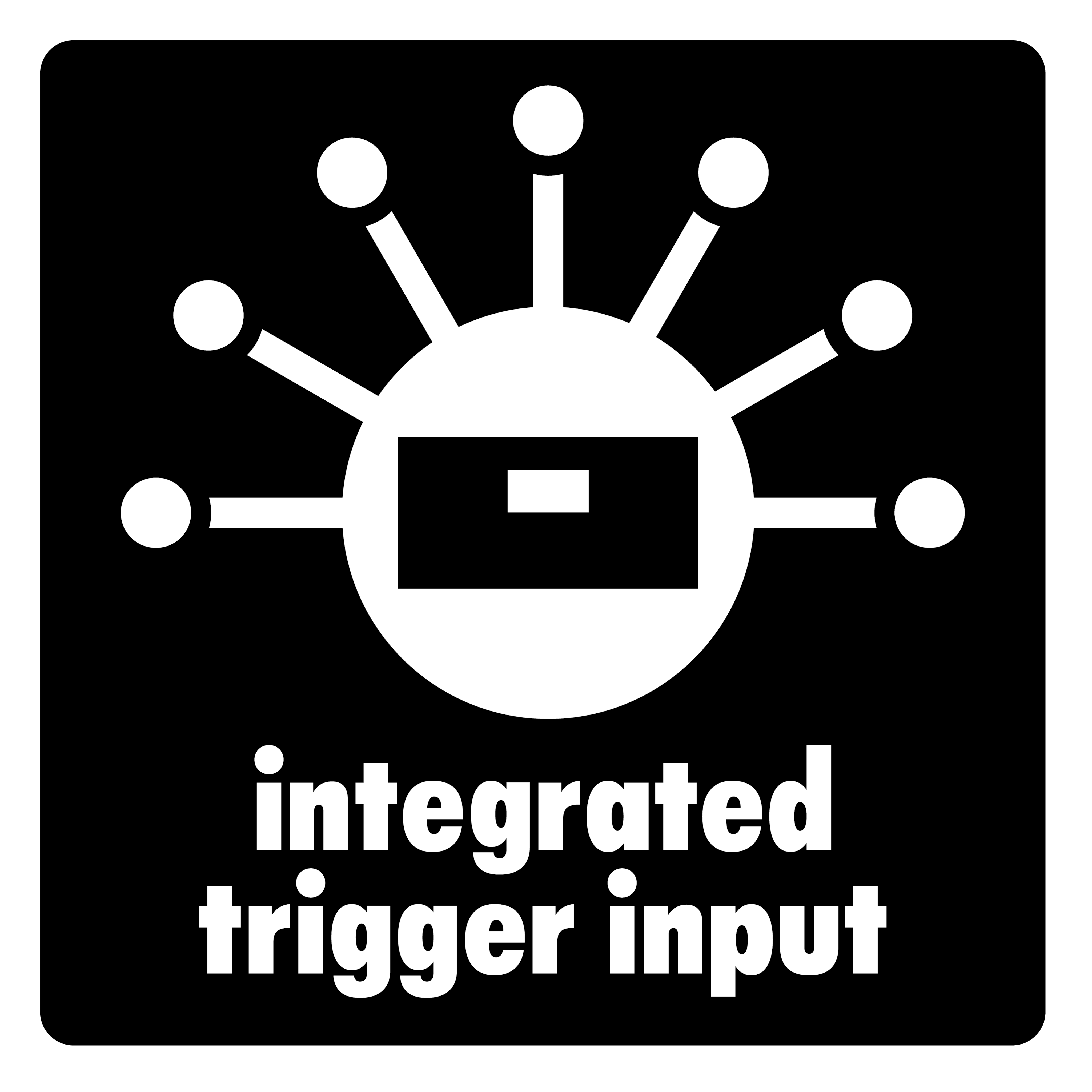 Flexibilní spouštěcí vstupy pro moderní hybridní bubnování.