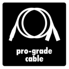 Čistý stereo výstup díky přiloženému profesionálnímu rozbočovacímu kabelu.