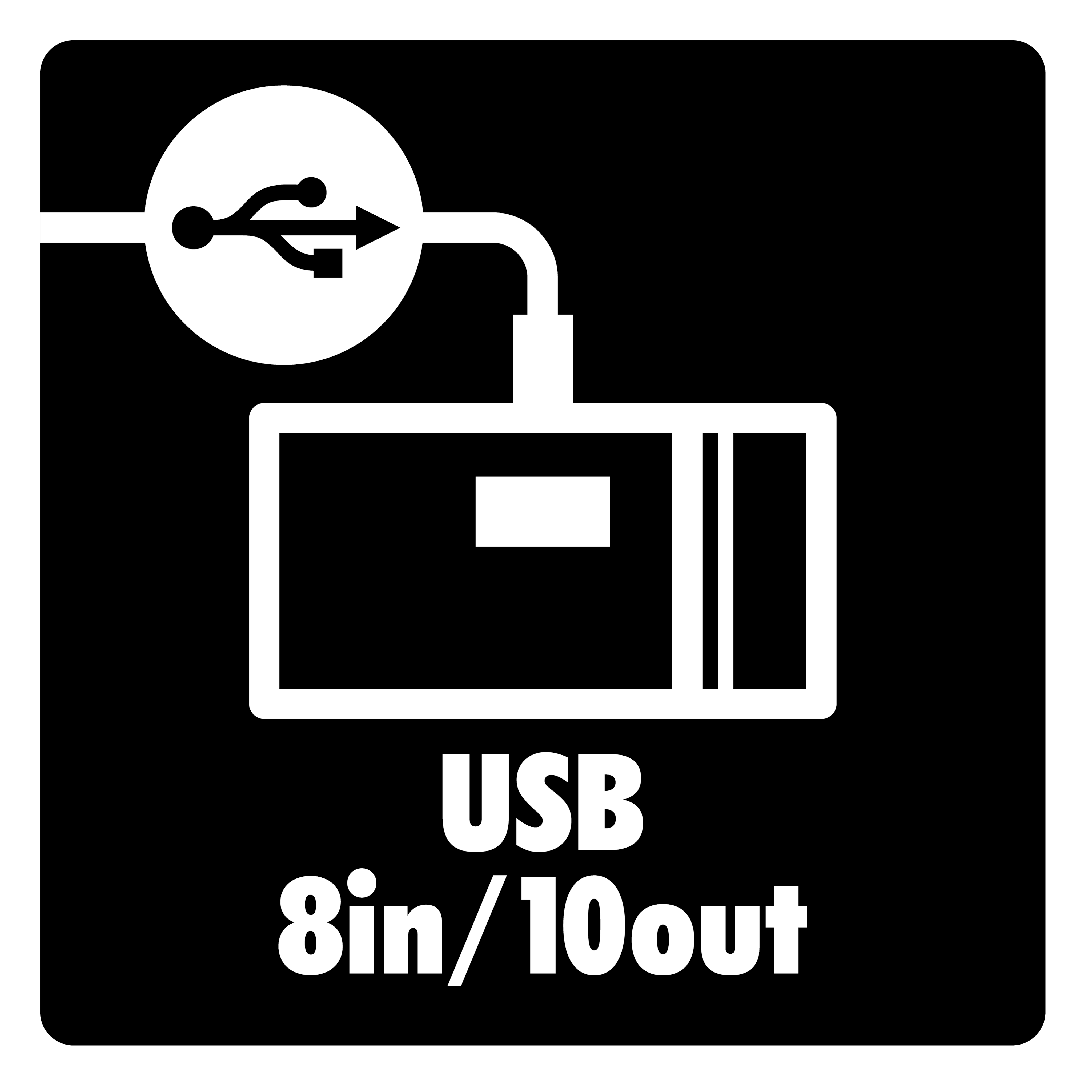 Nahrávejte všechny bicí, trigger a track kanály přes USB.