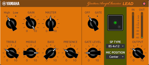 Yamaha dspMixFx: Lead