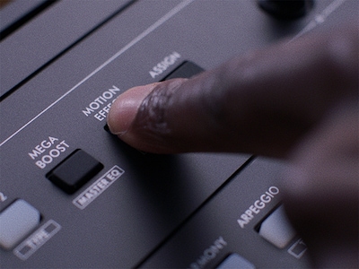 PSR-E583 Obrázek s možnostmi funkce MOTION EFFECT