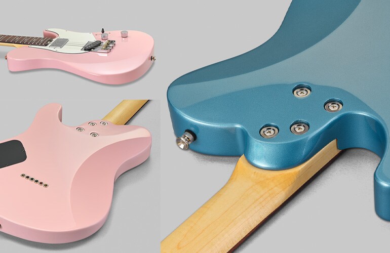 Tvar těla Pacifica SC Professional s konturováním pro lepší hratelnost