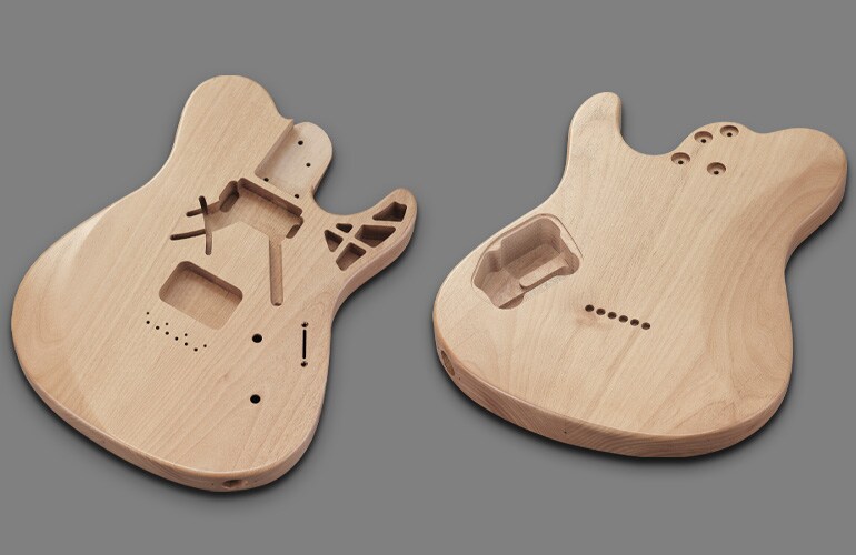 Tvar těla modelu Pacifica SC Standard Plus s drážkou a komorovým zpracováním