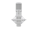 Yamaha Condenser Microphone YCM705 (White) with Shock mount