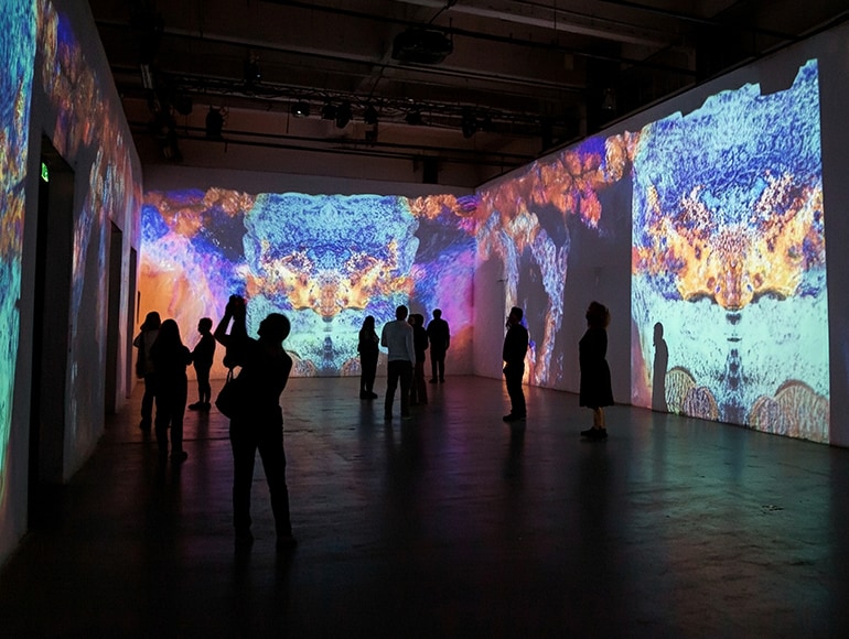 Yamaha Sound xR Image: Experiential installation