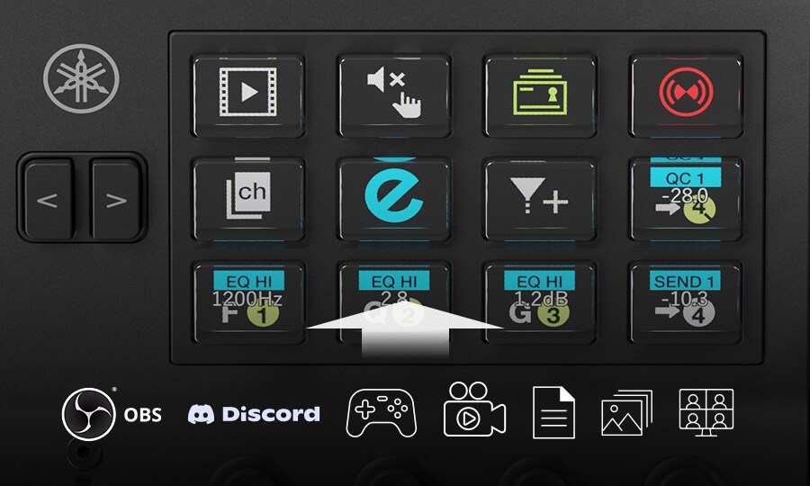 Yamaha CC1: Ovládání jiných softwarů než DAW