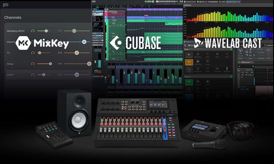 Yamaha CC1: Komplexní kreativní software a hardware