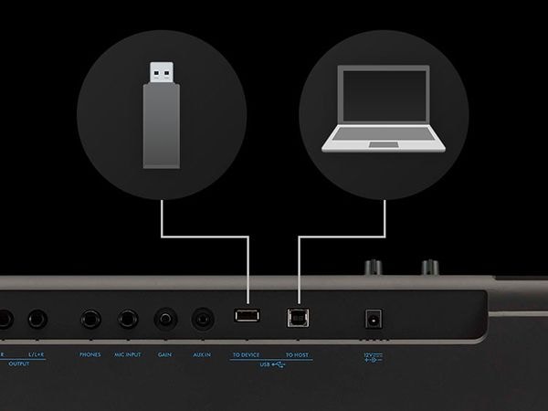 USB Audio nahrávání/přehrávání a rozhraní