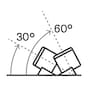 30°/60° tilt