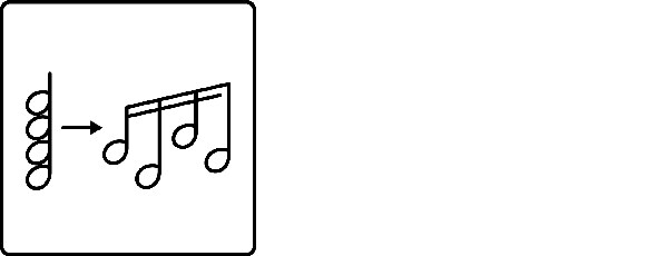 Arpeggio function icon
