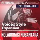 Kolaborasi Nusantara (Předinstalovaný rozšiřující balíček - Data kompatibilní s programem Yamaha Expansion Manager)