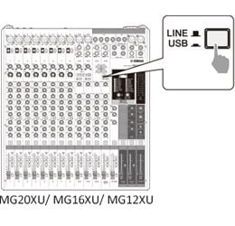 Pro modely MG20XU/MG16XU/MG12XU