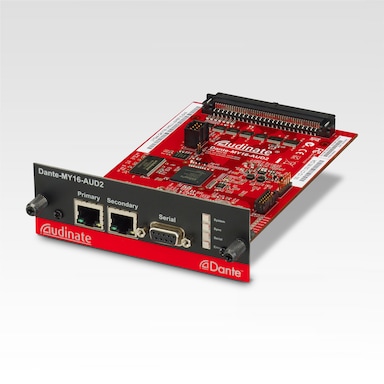Yamaha 16-Channel Dante Network I/O Card DANTE-MY16-AUD2