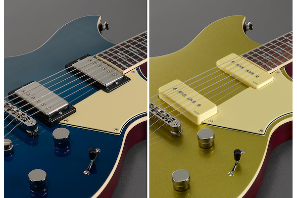 Modely Revstar Professional a Standard nabízejí výběr mezi snímači humbucker a single coil typu P90
