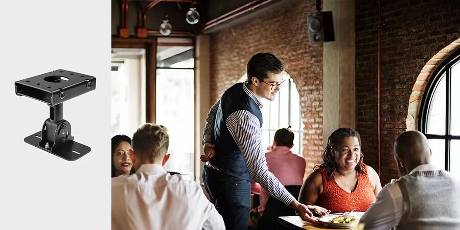 Aktivní odposlechový reprobox MSP3A pro reprodukci hudby na pozadí v restauracích a kavárnách
