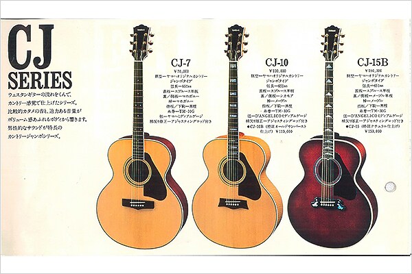 CJ Series Acoustic Guitars
