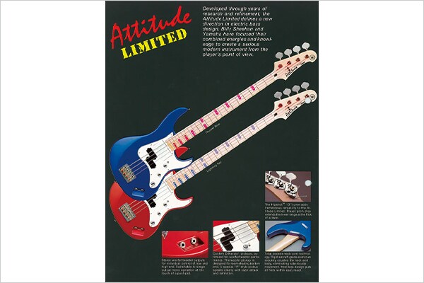 Attitude Limited Billy Sheehan Signature Model
