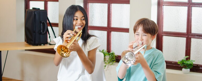 Klíčový vizuál pro Bb kornety YCR-4330GII